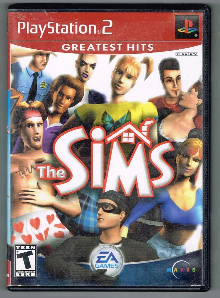 Sims - Greatest Hits (Sony PlayStation 2, 2004) ~ Used Complete ~ - Image 1 of 1