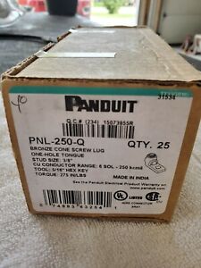 PANDUIT PNL-250-Q / PNL250Q new box of 25