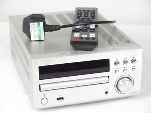 Denon RCD-M39DAB CD Player/DAB Radio Receiver Silver Music Audio Hi-Fi + Remote