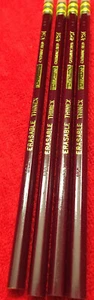 4 lápices Thinex borrables vintage Each de colección - rojo carmín 425 t. - Imagen 1 de 5