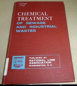 Chemical Treatment of Sewage & Industrial Wastes Parsons Natl Lime Assn 1965 HC - Picture 1 of 7