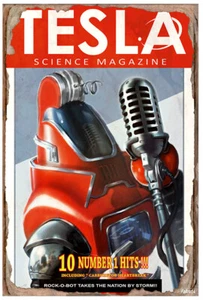 Tesla Science Journal - Rock-O-Bot - Fallout 4 Poster - Picture 1 of 7