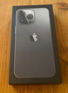 Apple iPhone 13 Pro Graphite 256 Go MLR63LL/A au détail/stockage - BOITE VIDE UNIQUEMENT - Photo 1 sur 10