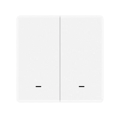 Telecomando Interruttore Protocollo ZigBee 3.0, 2 Tasti, TUYA, Smart Life 3V Con - Immagine 1 di 3