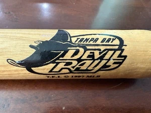 1998 Tampa Bay Devil Rays Inaugural Souvenir 18” Mini Bat - Picture 1 of 2