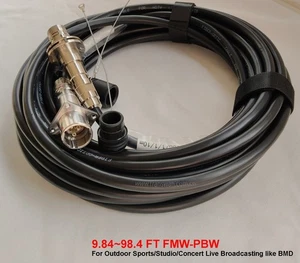 SMPTE Hybrid Optical Camera Cable with 3K93C Connector FMW-PBW 3M/10M/30 Meters - Picture 1 of 4