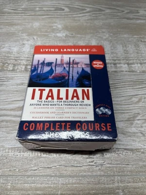 New Complete The Basics Italian The Living Language Learning Set New In Box - Image 1 of 4