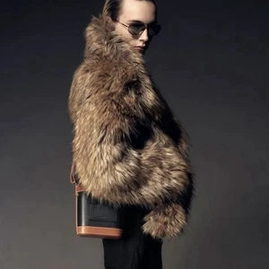 Saint Laurent Fur Jacket - Picture 1 of 9