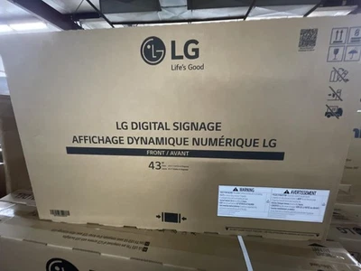 LG 43" Digital Signage Display 4K Commercial Display 43UL3J-M  - Image 1 of 2