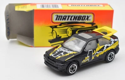 Matchbox Superfast #52 Ford Escort Cosworth nero. Prodotto in Cina.... - Immagine 1 di 4