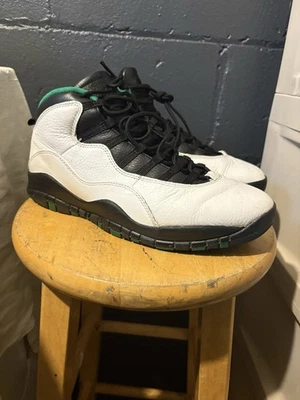 Zapatillas para hombre Air Jordan 10 Retro 2019 Seattle talla 12 Foto 1 de 4
