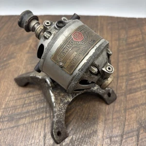Antique 1917 sewing machine motor Hamilton beach manufacturing company with base - Picture 1 of 7