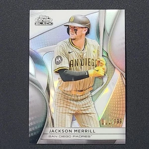 Jackson Merrill 2025 Topps Chrome Black - Picture 1 of 2