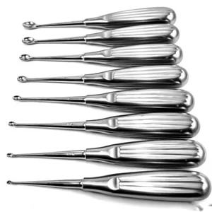 Bone Curettes 17.0cm Used For Orthopedic Surgery Partsch Curettes Orthopedic - Picture 1 of 5
