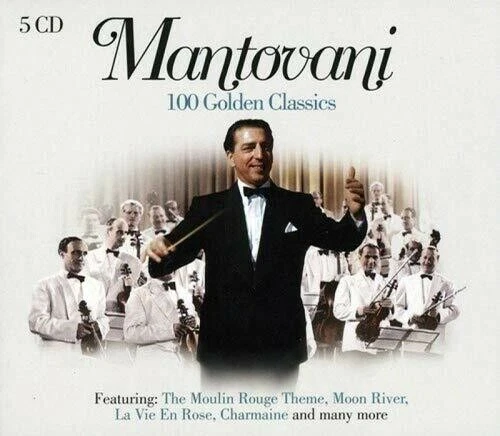Mantovani-100 Golden Classics by Mantovani (CD, 2010)