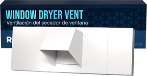 Aluminum Window Dryer Vent Kit (Adjustable 23"-36") 4 Inch Window Vent Kit, Drye - Picture 1 of 7
