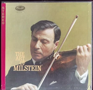 THE ART OF NATHAN MILSTEIN 2LP CAPITOL SPBR 8502 STEREO BOX SET US ED1 RARE - Foto 1 di 4