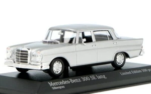 MB Mercedes Benz 300 SE Lang - 1963 - silver - Minichamps 1:43 - Bild 1 von 6