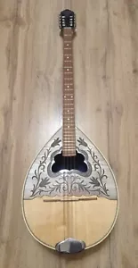 Greek Bouzouki with SOFTCASE & PICK UP & TUNER & 300 BACKING TRACK WITH SCORES - Picture 1 of 11