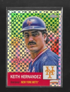 KEITH HERNANDEZ 2022 Topps Chrome Platinum x-fractor REFRACTOR #464 - NY METS - Imagen 1 de 2