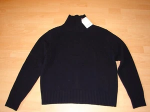 dklblau Guido Maria Kretschmer Steh/Roll Kragen Pullover Men Gr. L 100% Wolle - Bild 1 von 10