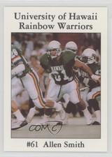 1990 7-Eleven Hawaii Rainbow Warriors Allen Smith #61