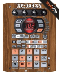 Roland SP - 404SX Skins | Madera 2 | Calcomanía protectora | StyleFlip Skins - Imagen 1 de 1