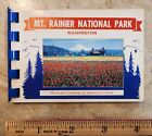 Vintage Mt. Rainier National Park - 10 Color Image Souvenir Book - Ca 1960'S