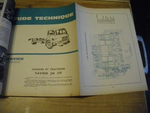 REVUE TECHNIQUE DIESEL SAVIEM JM 170 et dérivés - Imagen 1 de 2