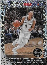 DERRICK WHITE 2019-20 PANINI NBA HOOPS PREMIUM STOCK LASER PRIZM #176
