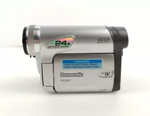VIDEOCAMERA PANASONIC NV-GS17EG VINTAGE DIGITAL VIDEO CAMERA NON TESTATA - Foto 1 di 8