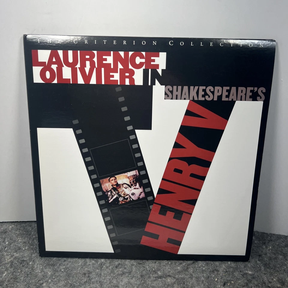 CRITERION COLLECTION LD #258 -  Henry V (1944) US 1995 Laurence Olivier Foto 1 de 4