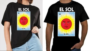 El Sol T shirt Loteria Tee Shirt Mexican Bingo Funny Polaca Lottery Game shirts - Bild 1 von 22