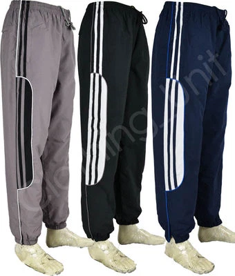 Traje de chándal para hombre J6 parte inferior a rayas pantalones para correr gimnasio deportivo S-2XL  Foto 1 de 4