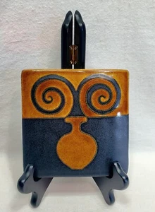 Piastrella da parete da appendere JoAnn Aquinto Pewabic Pottery Artist Detroit come nuova rara da trovare - Foto 1 di 7