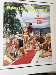 Sports Illustrated Cover Print Framable 7/24/1967 Summer Surfers Invade Hawaii - Picture 1 of 1