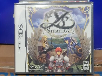 Ys Strategy (2006, Marvelous) New Factory Sealed Japan Nintendo DS NDS Import - Image 1 of 4