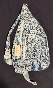 Vera Bradley Mint Sea Life ReActive Sling Backpack - NWT - Picture 1 of 2