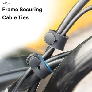 For Motorcycle Brake Cable Line Securing Ties 4Pcs Scooters Ties Wiring Harness - Picture 1 of 9