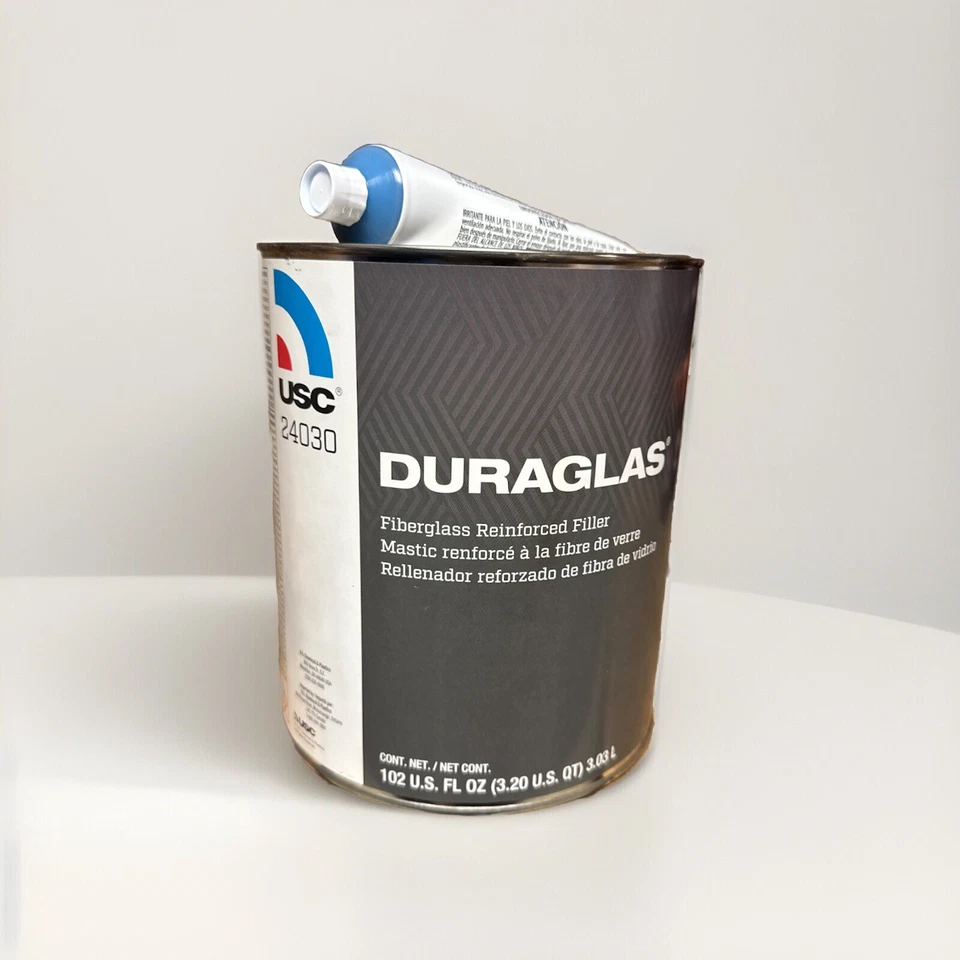 1 Gallon USC Duraglas Fiberglass Reinforced Auto Body Filler 24030 - Car Repair