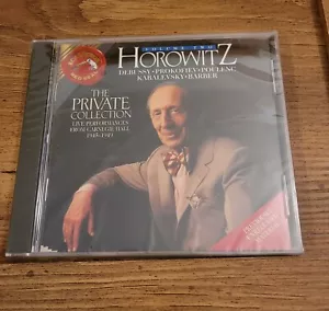 Vladimir Horowitz CD The Private Collection Vol 2 Live Performances Carnegie New - Picture 1 of 4