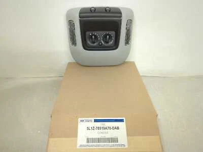 Novo OEM genuíno Ford Overhead Console 2003-2006 Expedition Sunroof Cinza na caixa - Imagem 1 de 4