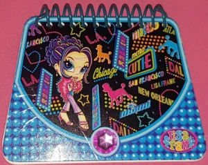 Cuaderno Espiral Niña Glamour Vintage Y2K Lisa Frank Raro Coleccionable - Imagen 1 de 2
