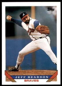 1993 Topps Baseball #475 Jeff Reardon