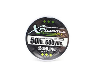Sunline P.E Line Asegai Xplasma 600yds P.E 5 50lb Dark Green (5233)