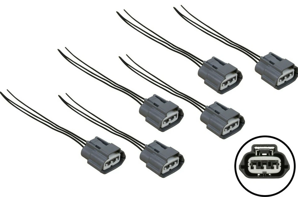 6x Conector 3 vías para bobina de encendido Mazda UF540 Foto 1 de 4