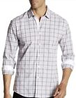 Vince Camuto Mens MEDIUM PINK PLAID LS Dress Shirt Button NEW M $85