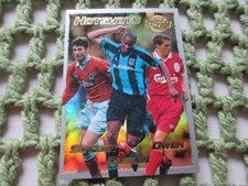 Merlin's Premier Gold 99 1999 B3 Hotshots Premier League 1997/98 Card MINT