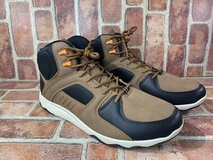 New Mens London Fog Collection Shoes sz 13 Athletic/Casual LFM-Zac Brown Black - Picture 1 of 8