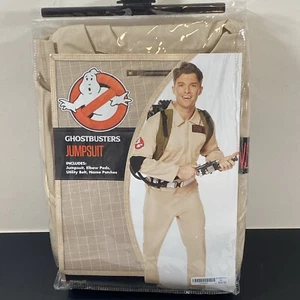 Adult Ghostbusters Unisex Cosplay Jumpsuit Halloween Costume SIZE L/XL NEW - Picture 1 of 5